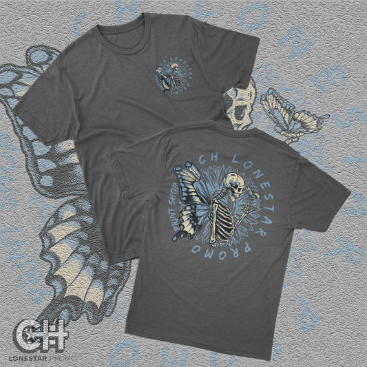 CH Butterfly Skull T-Shirt - CH Lonestar Promo