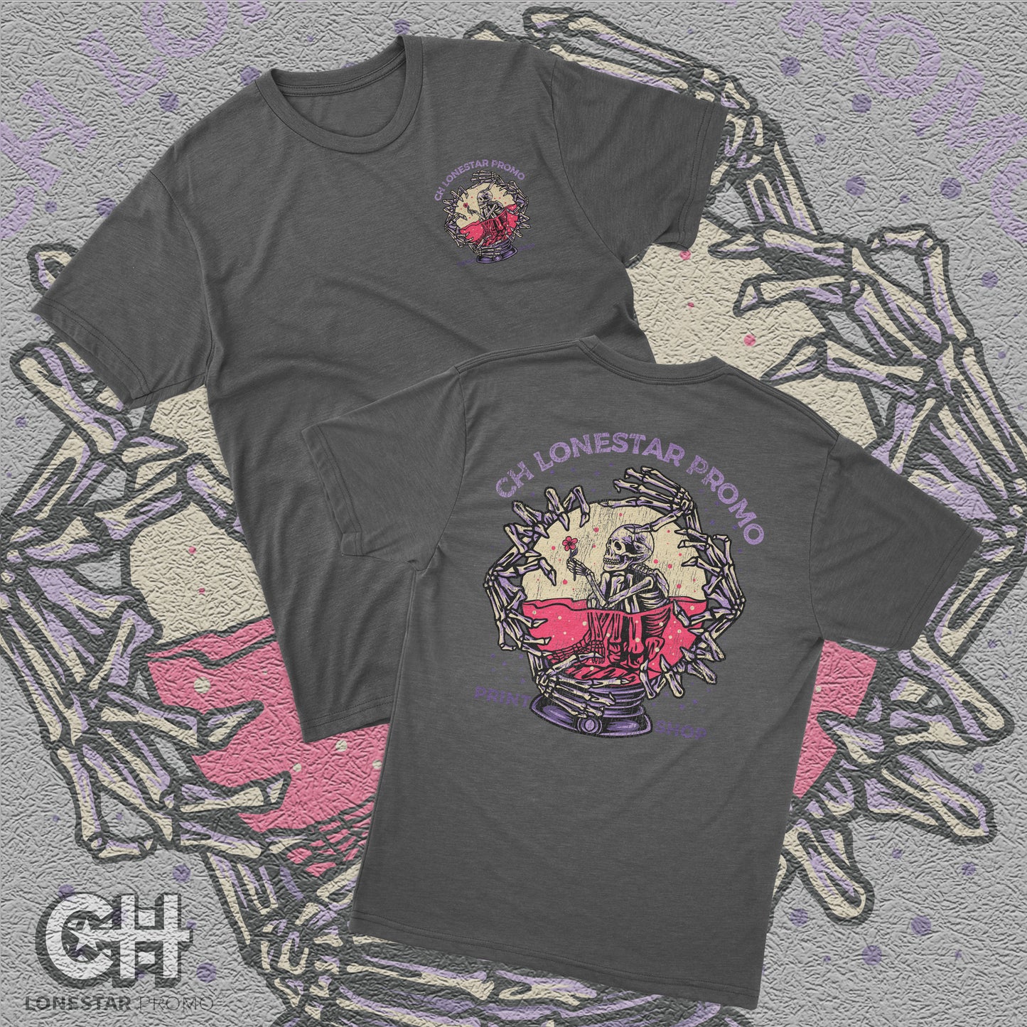 CH Skull Crystal Ball T-Shirt - CH Lonestar Promo