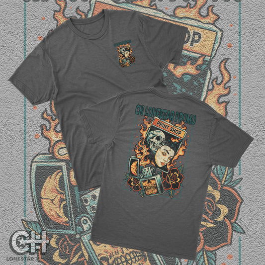 CH Skull Lighter T-Shirt - CH Lonestar Promo