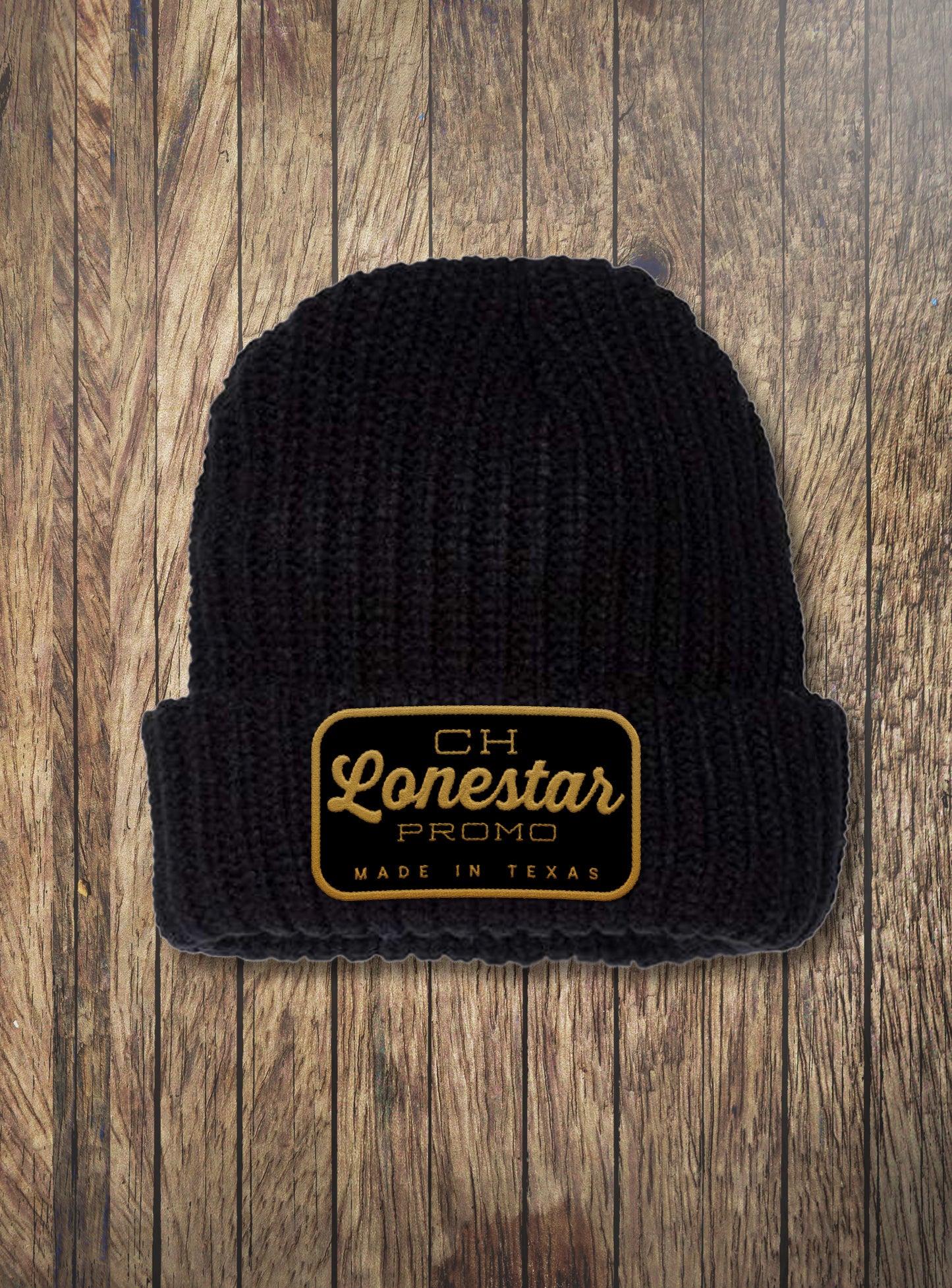 CH Embroidered Patch Beanie - CH Lonestar Promo