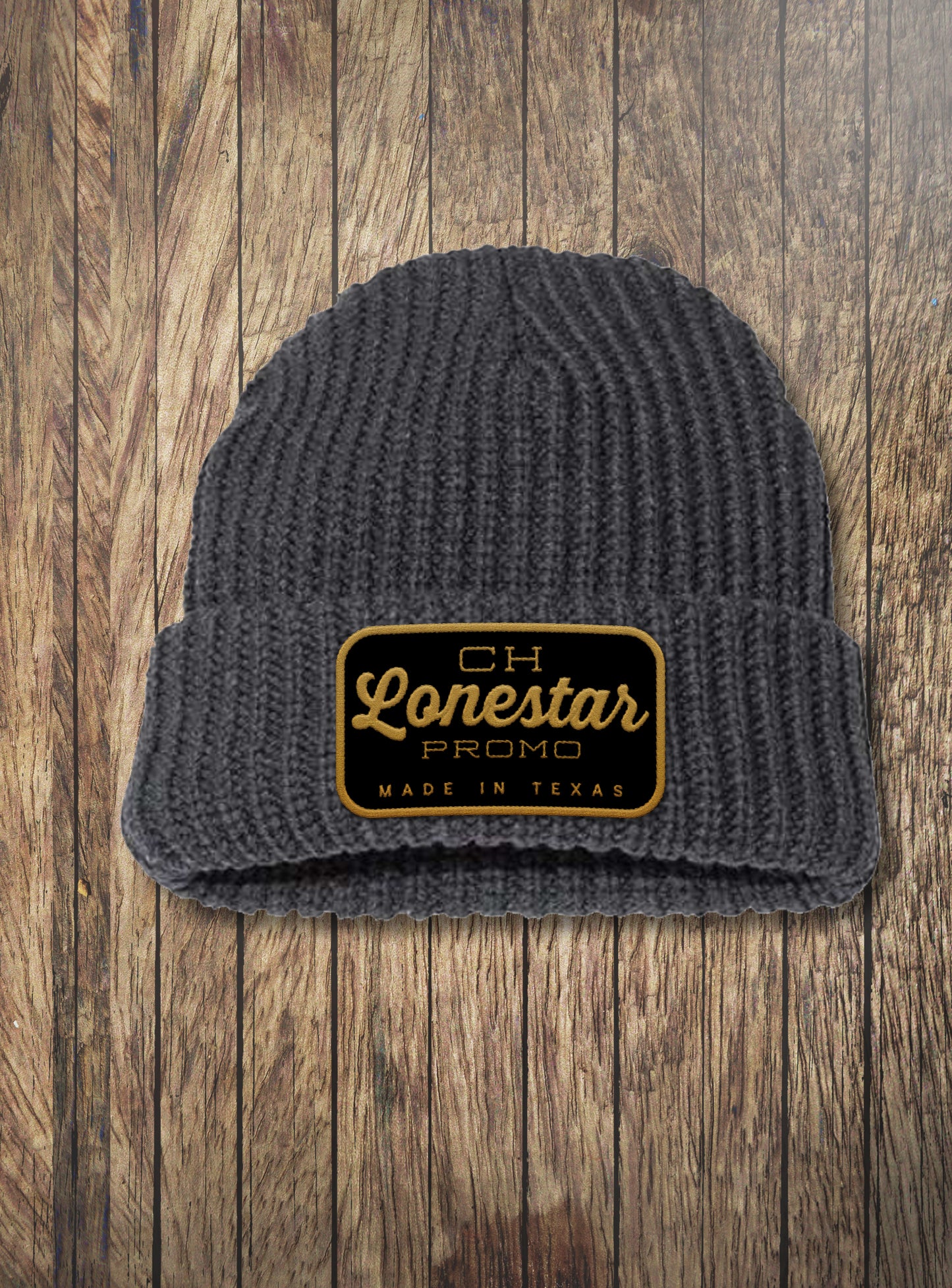 CH Embroidered Patch Beanie - CH Lonestar Promo