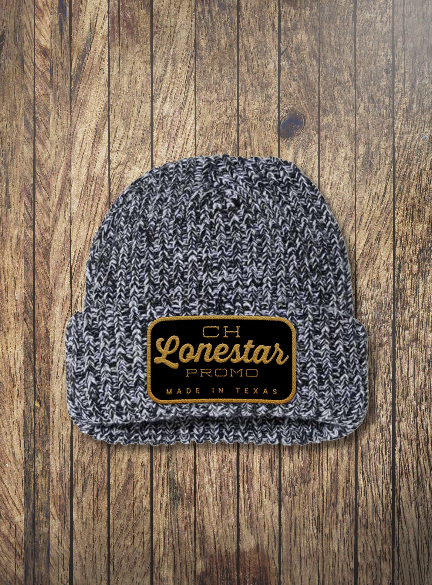 CH Embroidered Patch Beanie - CH Lonestar Promo