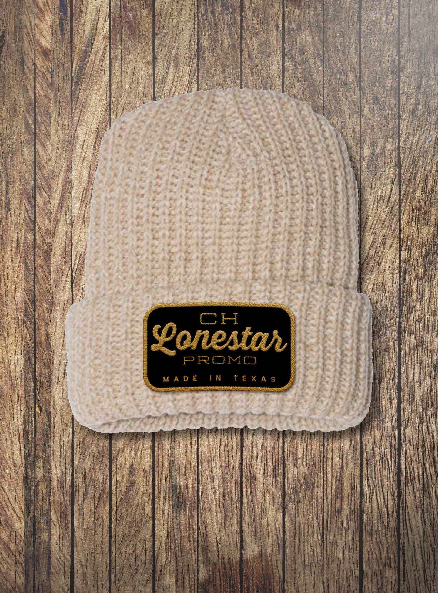 CH Embroidered Patch Beanie - CH Lonestar Promo