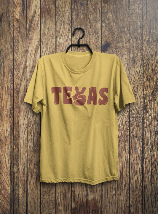 TX Peace Tee - CH Lonestar Promo