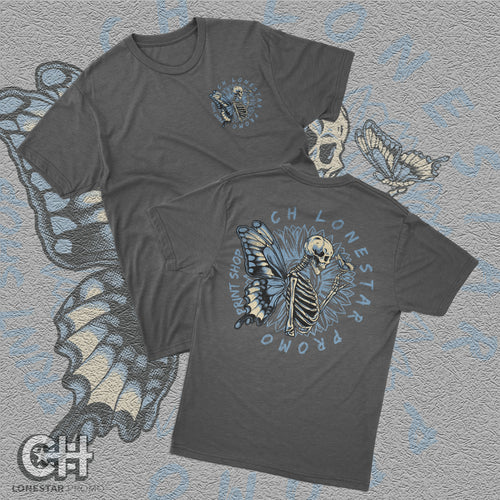 CH Butterfly Skull T-Shirt - CH Lonestar Promo
