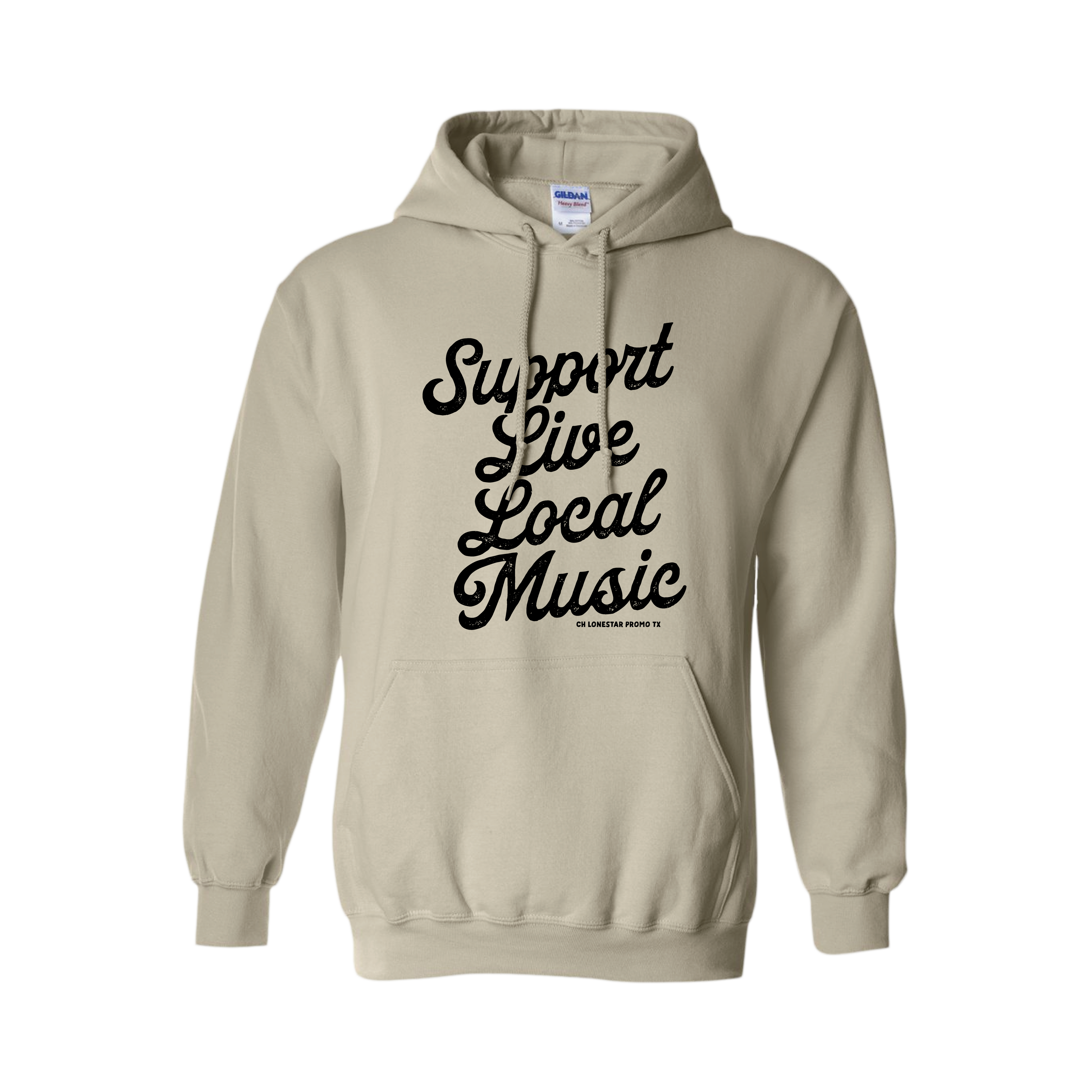 Support Live Local Music Hoodie - CH Lonestar Promo