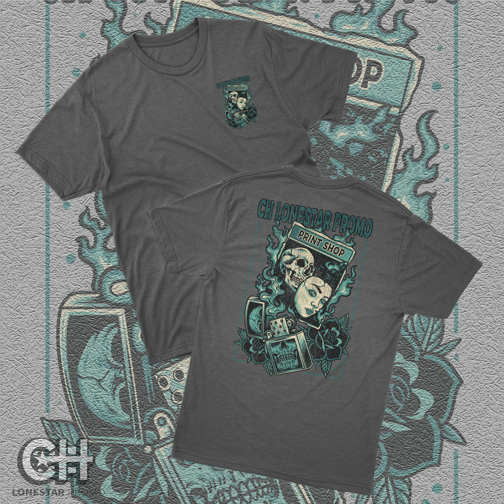 CH Skull Lighter T-Shirt - CH Lonestar Promo