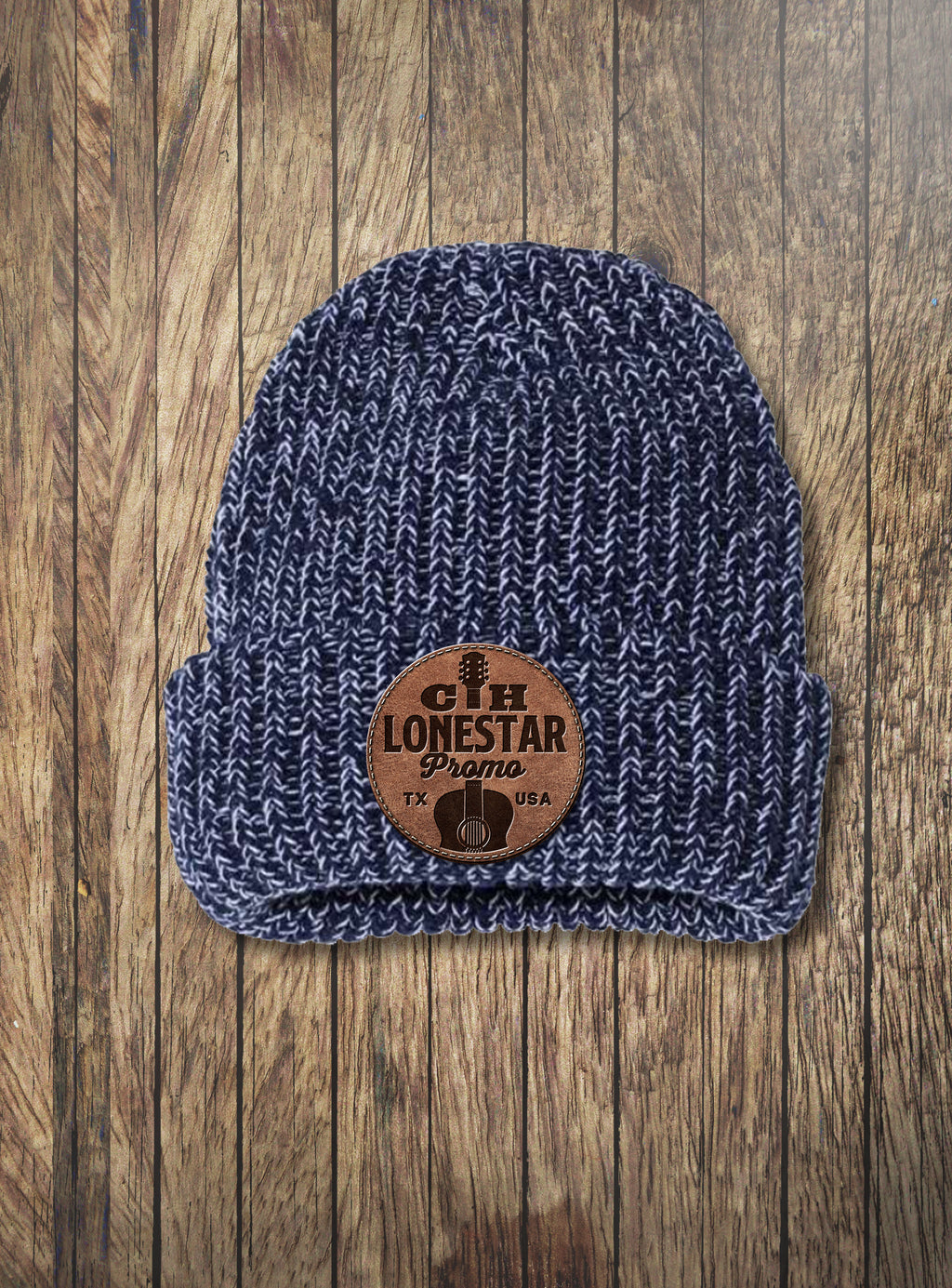 CH Leather Patch Beanie - CH Lonestar Promo