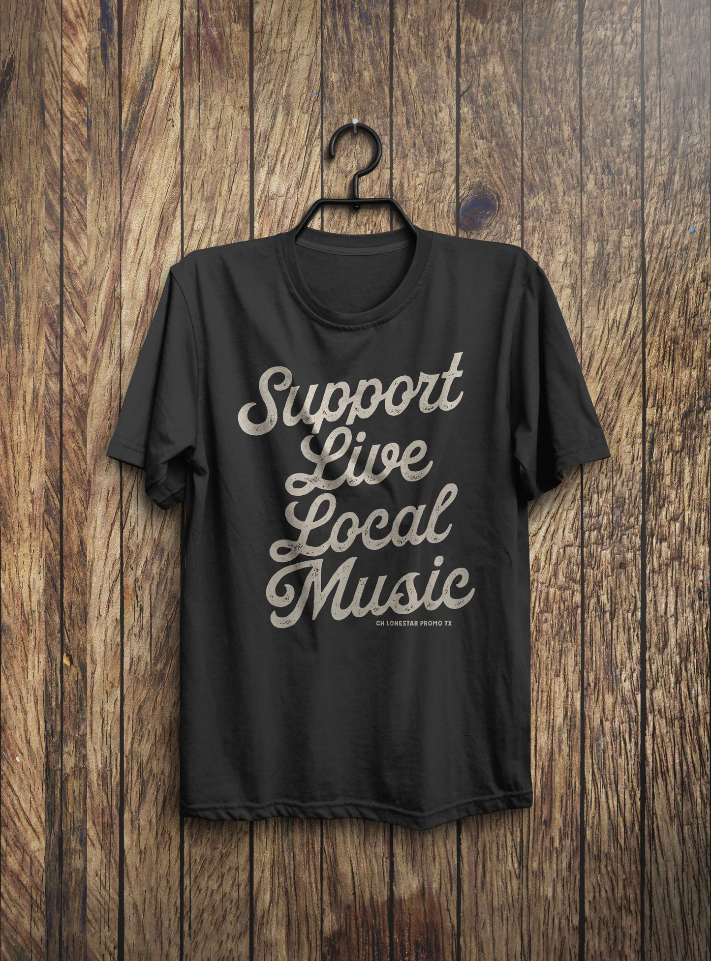 Live Music Tee - CH Lonestar Promo